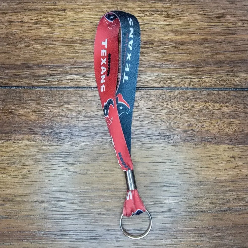 World Series Houston Astros Lanyard & Houston Texans Wristlet Key Ring